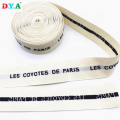 Bandas elásticas de jacquard cintura a rayas